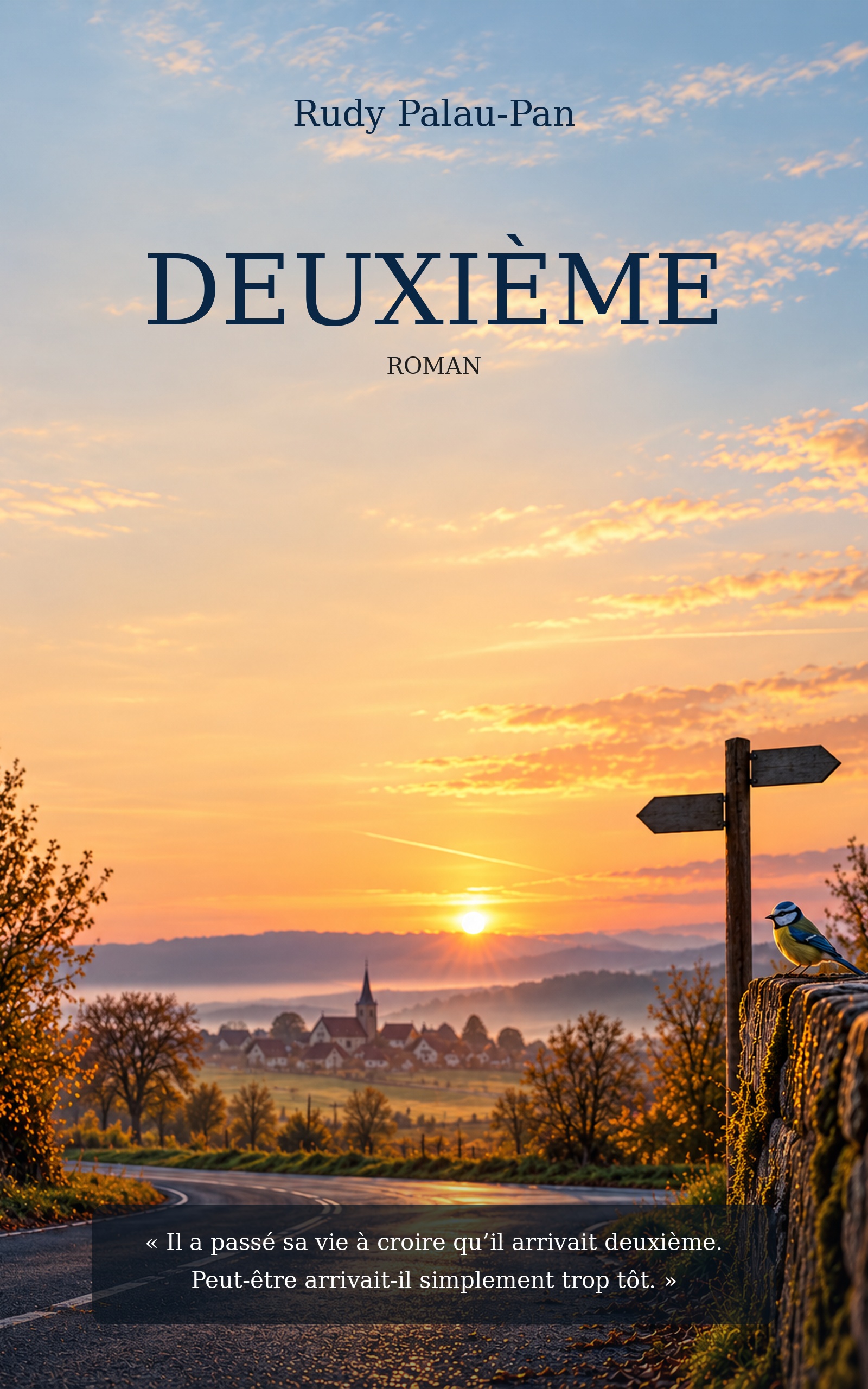 Première de couverture du roman DEUXIÈME de Rudy Palau-Pan